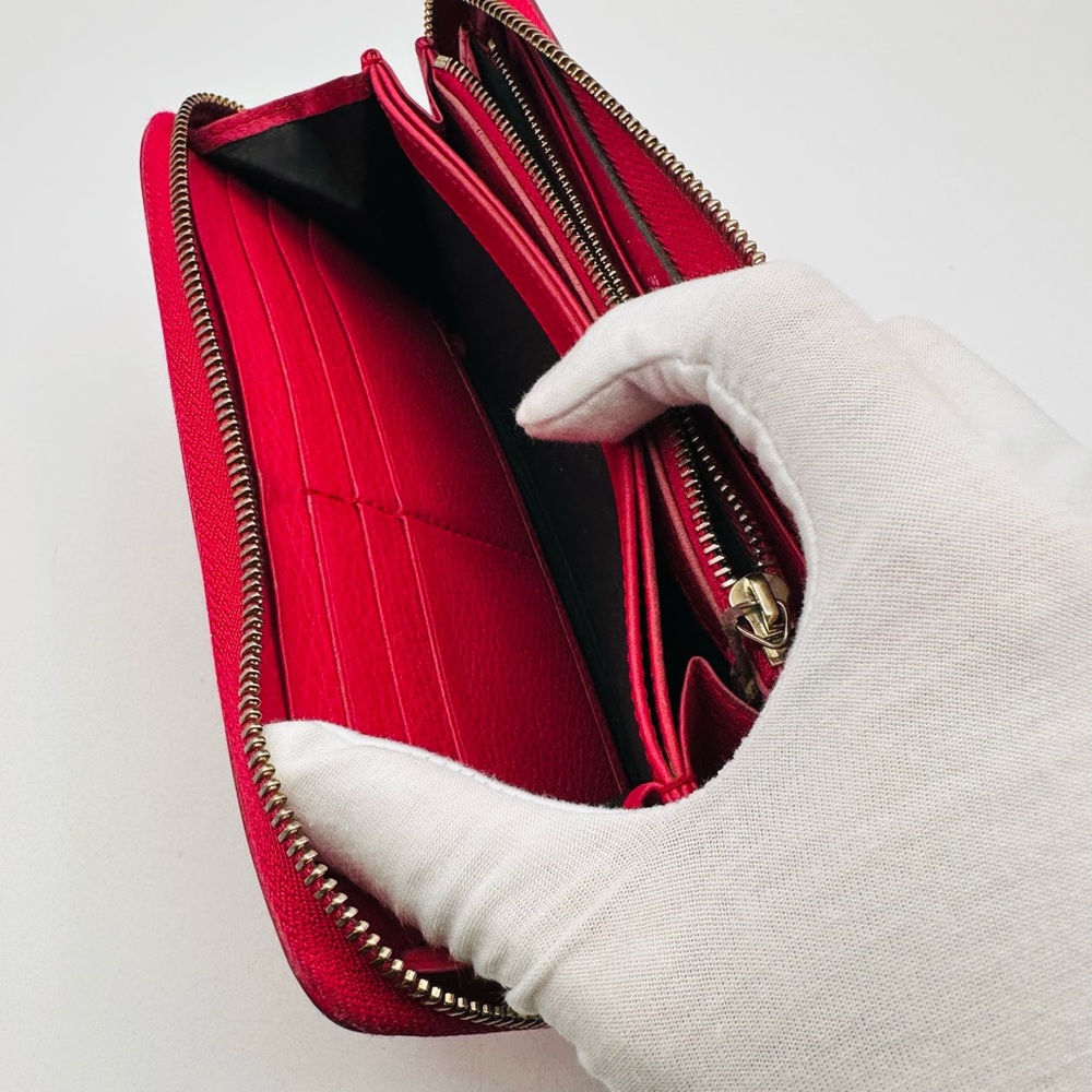 Gucci Large Interlocking G Zip Around Waller - image 7